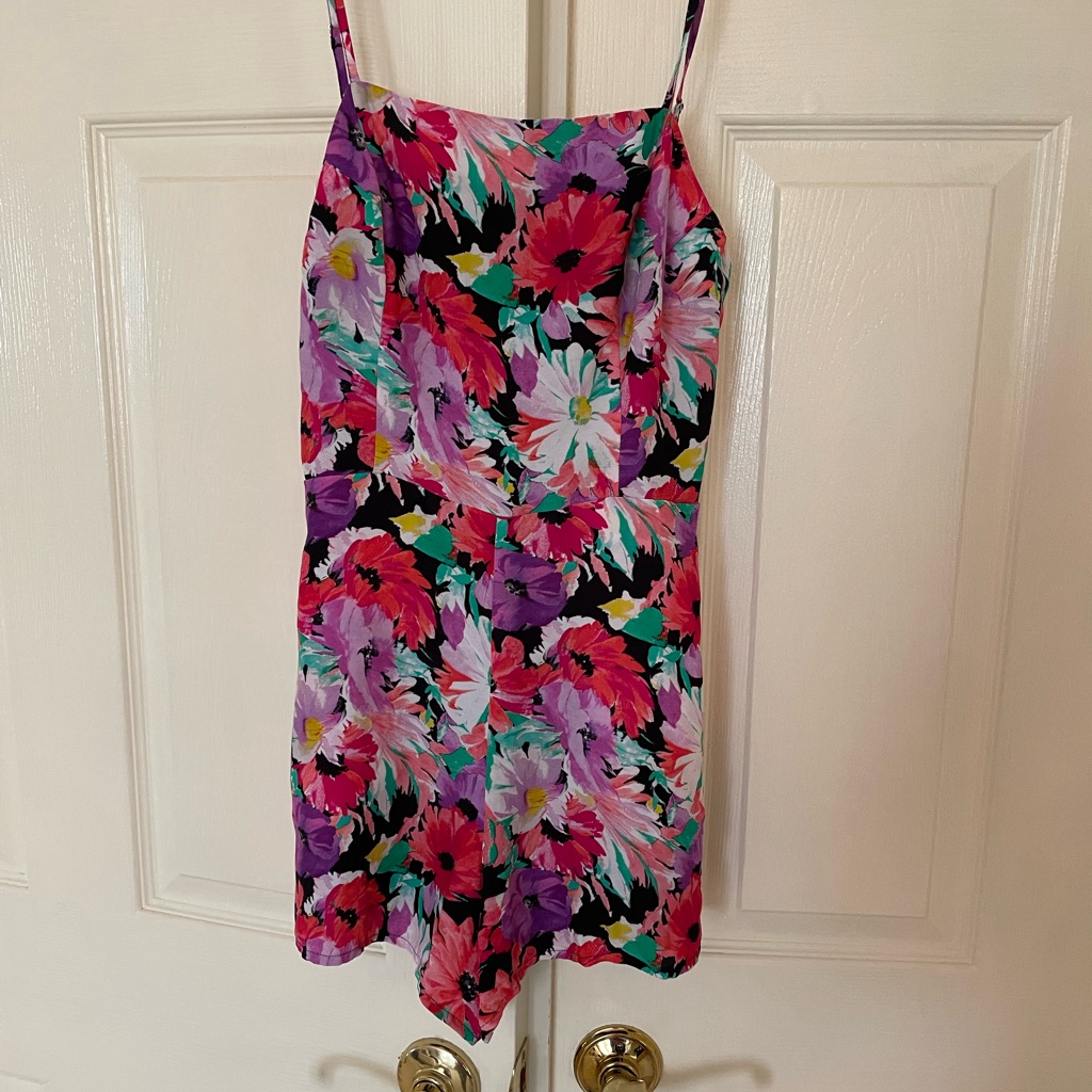 Woman’s Short Privacy Please Romper